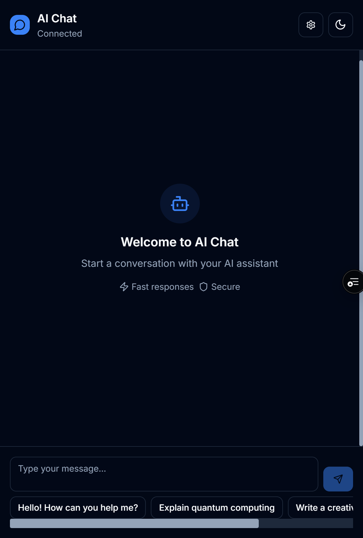 AI Chat Interface SDK